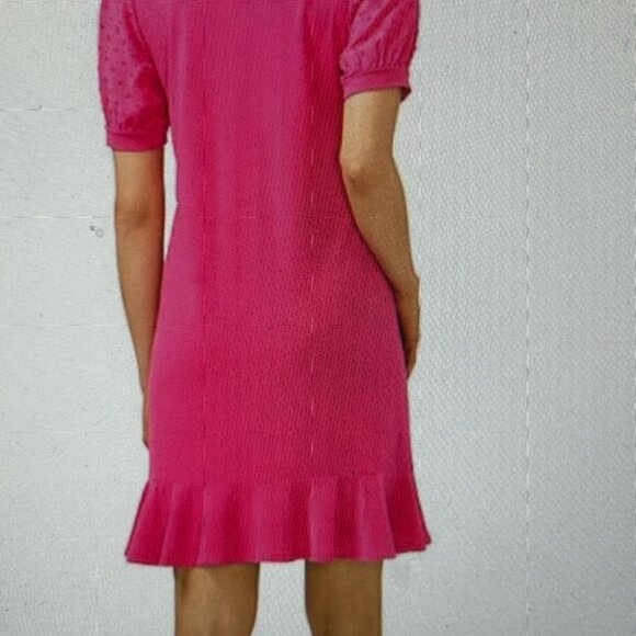 CeCE Clip Dot Dress Size 1X - Picture 2 of 2